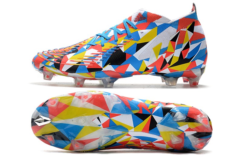 Adidas Predator Edge .1 FG Geometric - Blue/Yellow/Solar Red