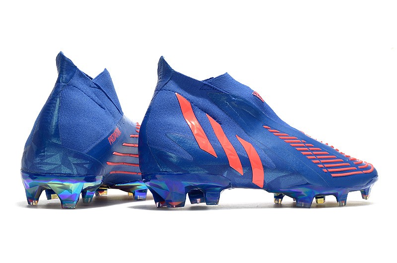 Adidas Predator Edge + FG 'Sapphire Edge' - Blue/Red