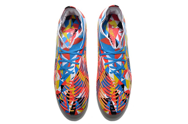 Adidas Predator Edge .1 FG Geometric - Blue/Yellow/Solar Red
