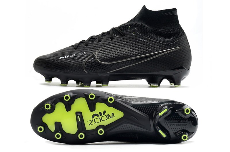 Kids Nike Mercurial Superfly 9 Elite AG Shadow Black