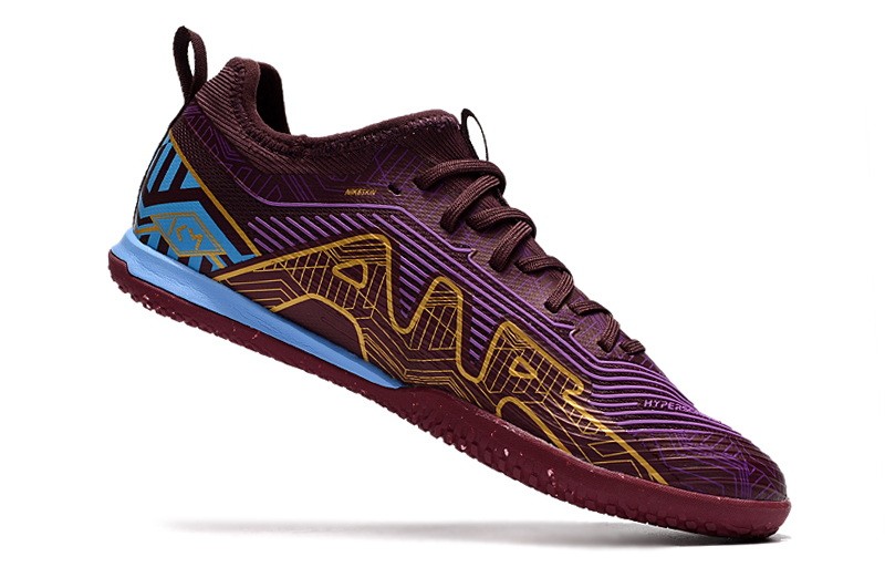 Nike Air Zoom Mercurial Vapor 15 Pro IC Kylian Mbappe - Dark Beetroot/Metallic Vivid Gold