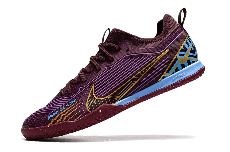 Nike Air Zoom Mercurial Vapor 15 Pro IC Kylian Mbappe - Dark Beetroot/Metallic Vivid Gold