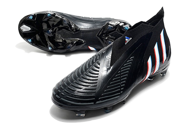Adidas Predator Edge + FG 'Edge of The Darkness' - Core Black/White/Vivid Red
