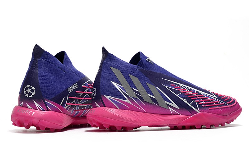 Adidas Predator Edge + TF Champions Code - Purple/Pink/Silver