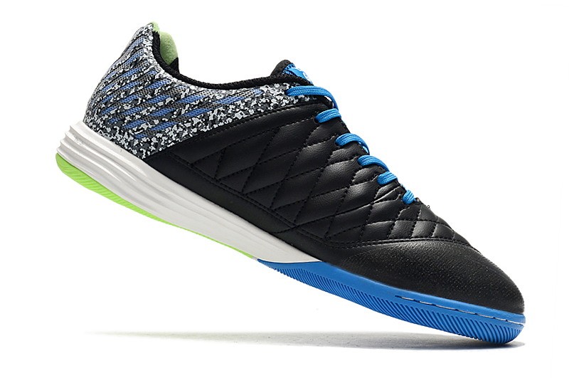 Nike Lunar Gato II IC - Black/Photo Blue/Lime Glow/White