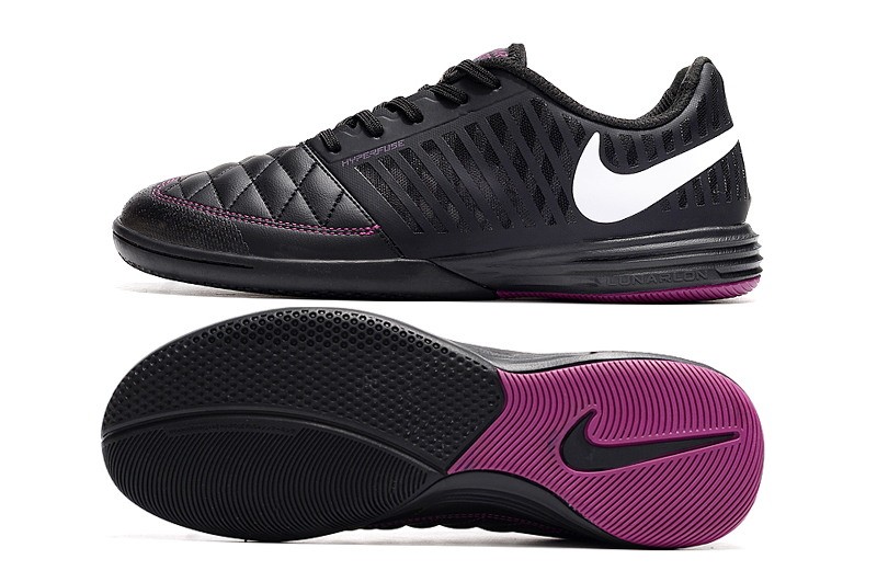 Nike Lunar Gato II IC - Black/Purple/White