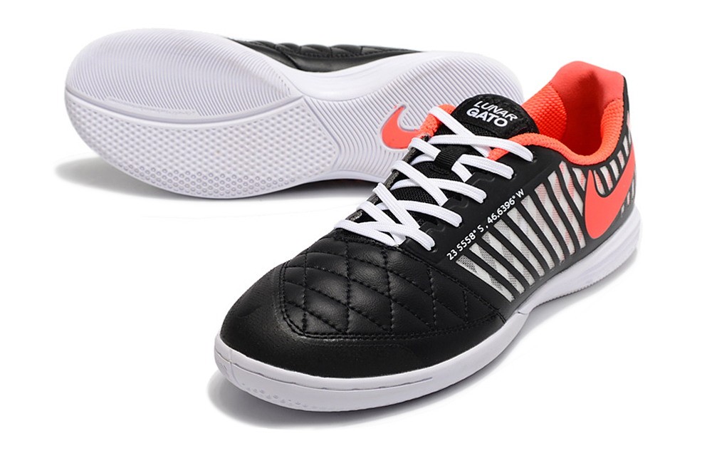 Nike Lunar Gato II IC - Black/Red/Team Gold