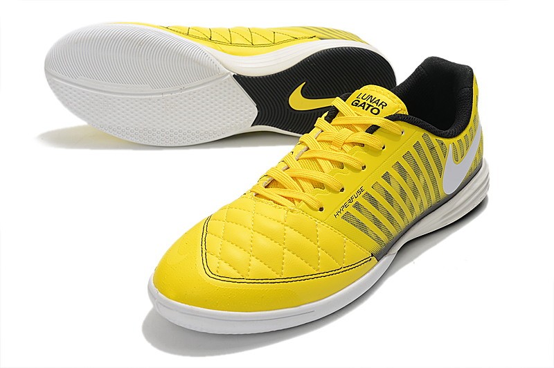 Nike Lunar Gato II IC - Opti Yellow/White/Black