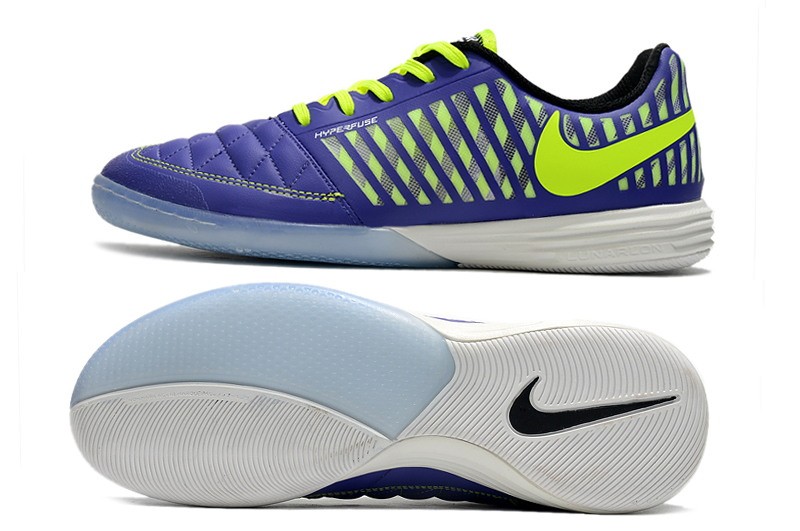Nike Lunar Gato II IC - Purple/Volt/Black/White