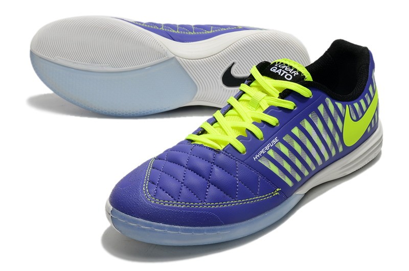 Nike Lunar Gato II IC - Purple/Volt/Black/White