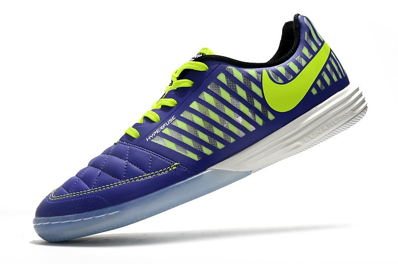 Nike Lunar Gato II IC - Purple/Volt/Black/White