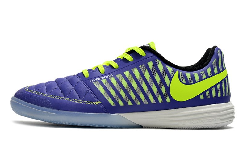 Nike Lunar Gato II IC - Purple/Volt/Black/White