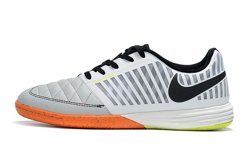 Nike Lunar Gato II IC - White/Black/Blue/Orange