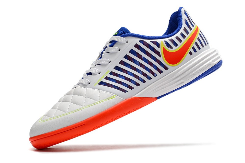 Nike Lunar Gato II IC - White/Blue/Red/Yellow