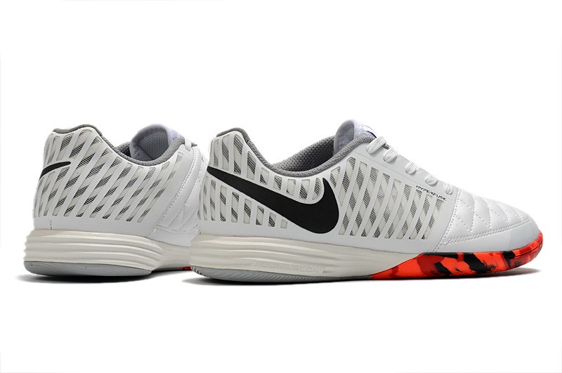 Nike Lunar Gato II IC Platina - White/Black/Red