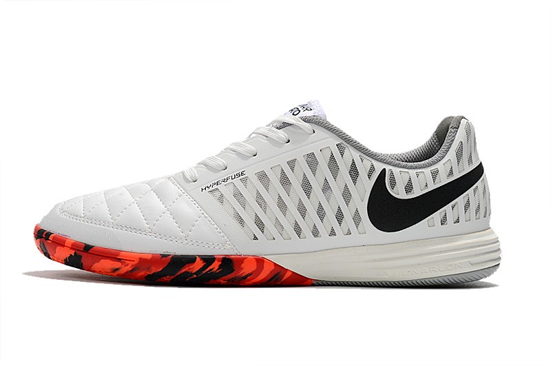 Nike Lunar Gato II IC Platina - White/Black/Red