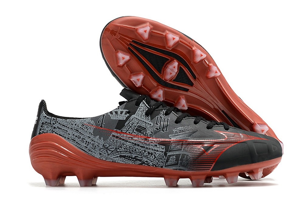 Mizuno Alpha SR4 Made in Japan - Black/SR4 Red