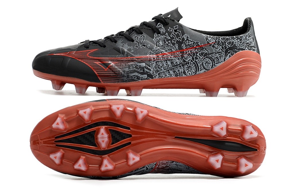 Mizuno Alpha SR4 Made in Japan - Black/SR4 Red