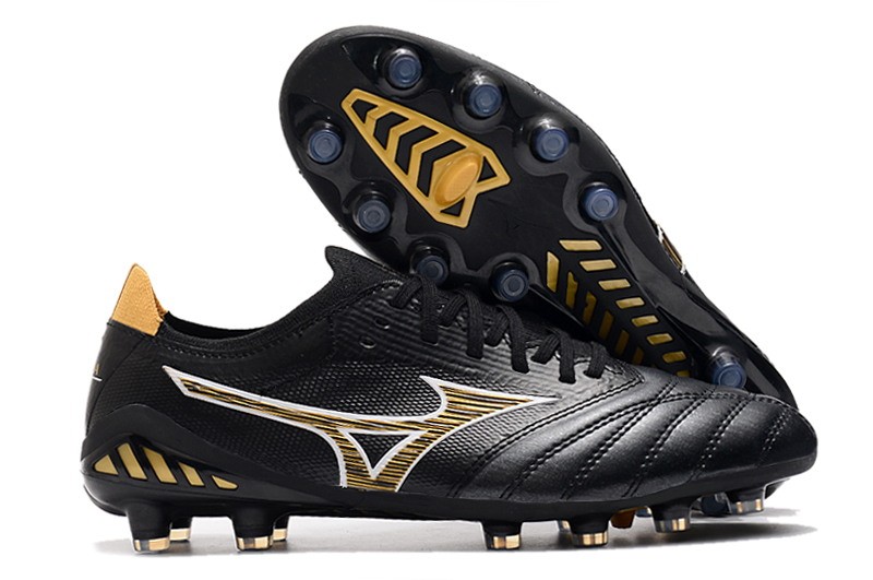 Mizuno Morelia Neo III Beta Japan FG - Black/Gold