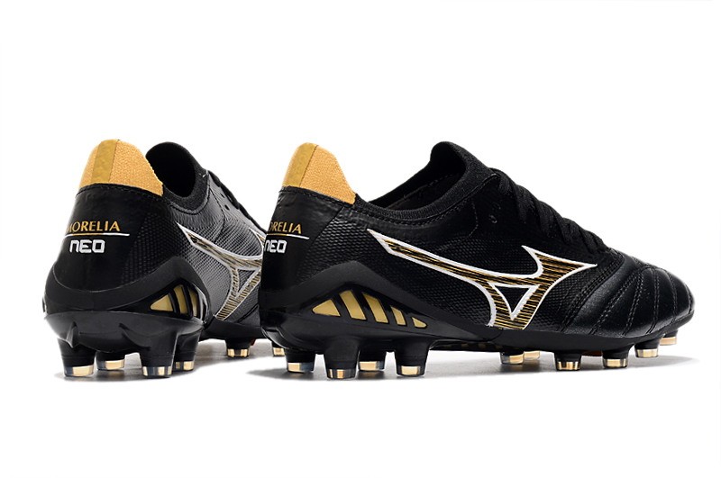 Mizuno Morelia Neo III Beta Japan FG - Black/Gold