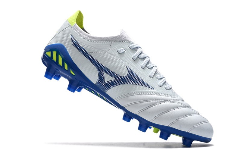Mizuno Morelia Neo III Beta Japan FG - White/Blue/Volt