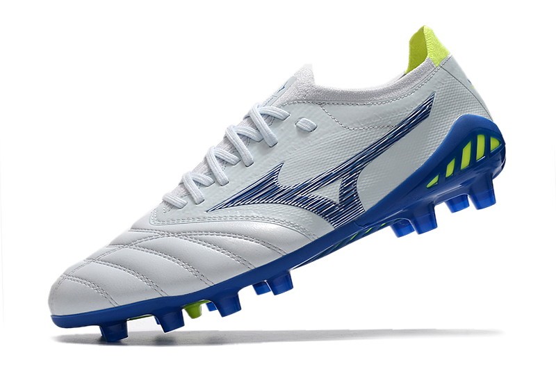 Mizuno Morelia Neo III Beta Japan FG - White/Blue/Volt