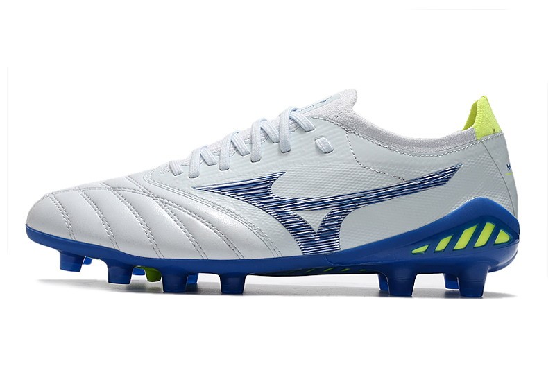 Mizuno Morelia Neo III Beta Japan FG - White/Blue/Volt
