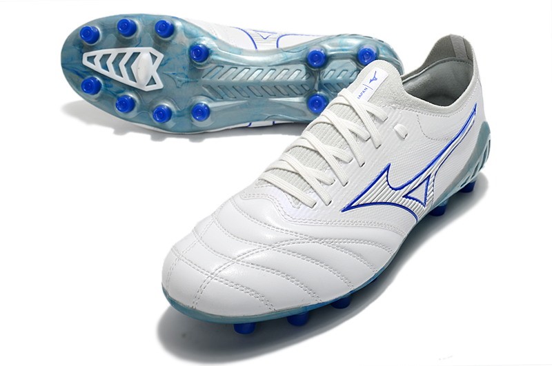 Mizuno Morelia Neo III Beta Pre Future Japan FG - White/Reflex Blue