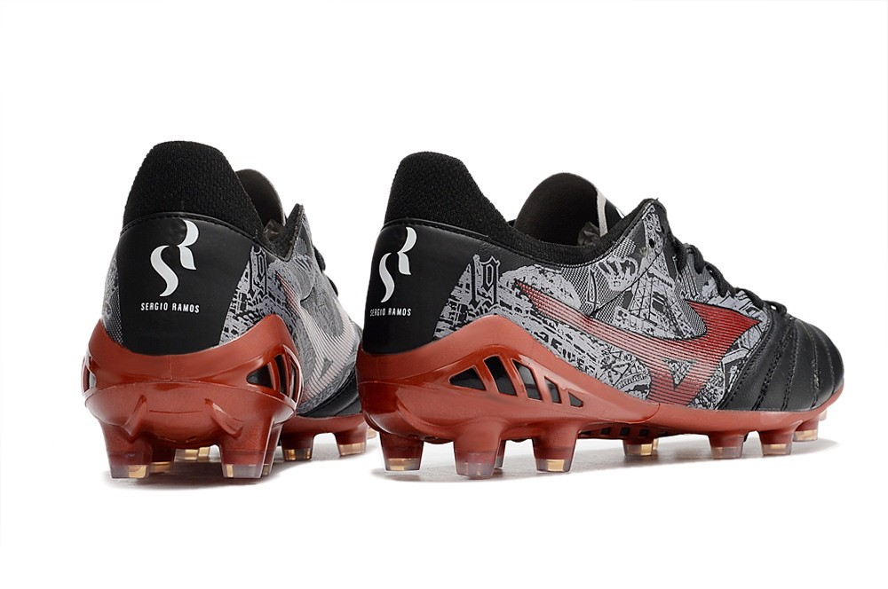 Mizuno Morelia Neo III Beta x SR4 Japan FG - Black/Red