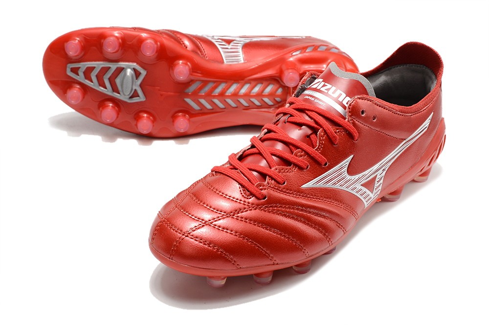 Mizuno Morelia Neo III Passion Red Japan FG - High Risk Red