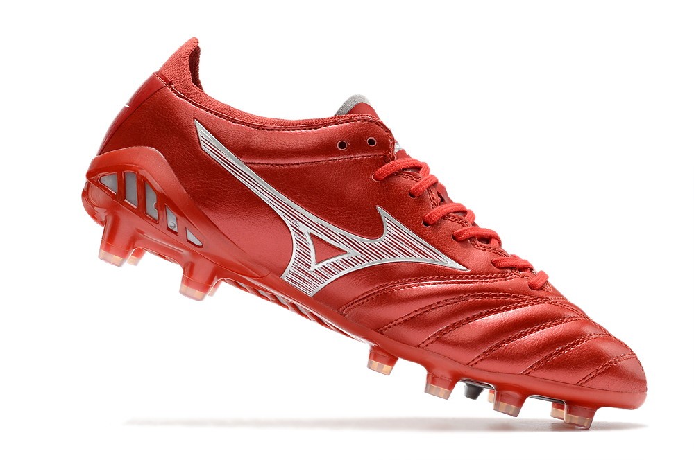 Mizuno Morelia Neo III Passion Red Japan FG - High Risk Red