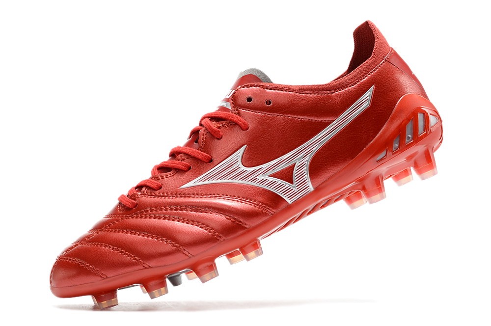 Mizuno Morelia Neo III Passion Red Japan FG - High Risk Red