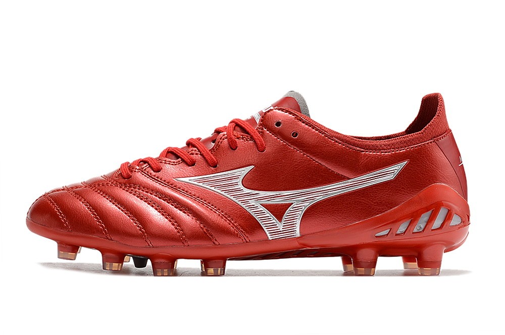 Mizuno Morelia Neo III Passion Red Japan FG - High Risk Red
