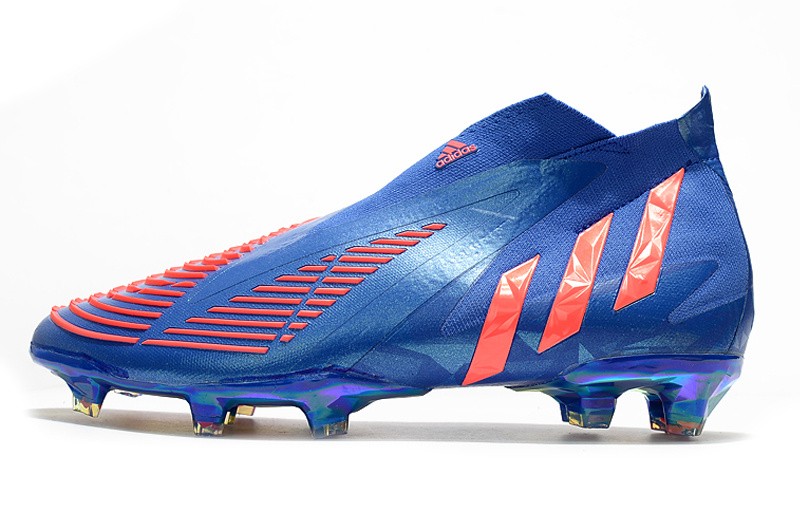 Adidas Predator Edge + FG 'Sapphire Edge' - Blue/Red
