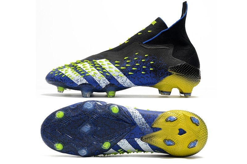 Adidas Predator Freak+ FG - Blue / Core Black / White / Yellow