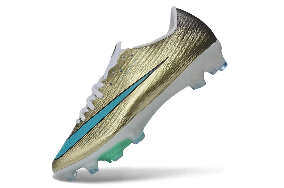 Nike Air Zoom Mercurial Superfly 11 Mbappe Elite FG - Metallic Gold/Green Glow