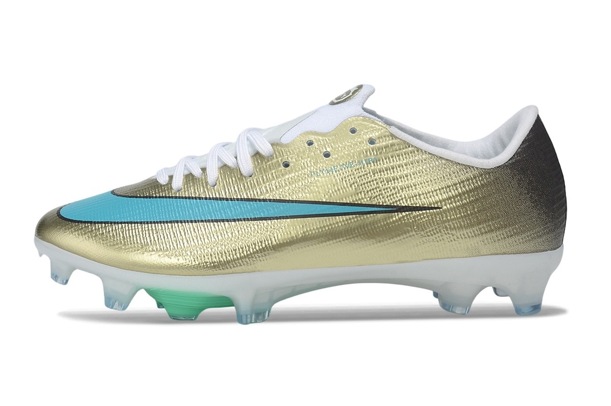 Nike Air Zoom Mercurial Superfly 11 Mbappe Elite FG - Metallic Gold/Green Glow