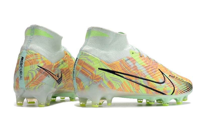 Nike Air Zoom Mercurial Superfly 9 Elite AG 'Bonded' - Barely Green/Blackened Blue/Total Orange
