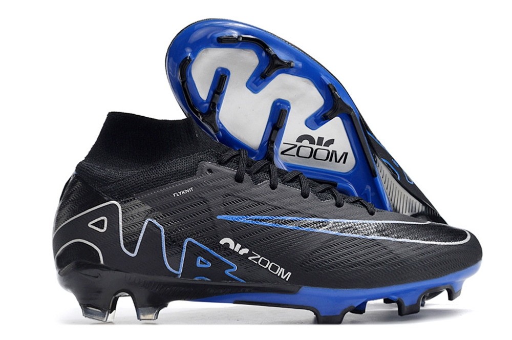 Nike Air Zoom Mercurial Superfly 9 Elite FG  Shadow Pack - Black/Chrome/Hyper Royal