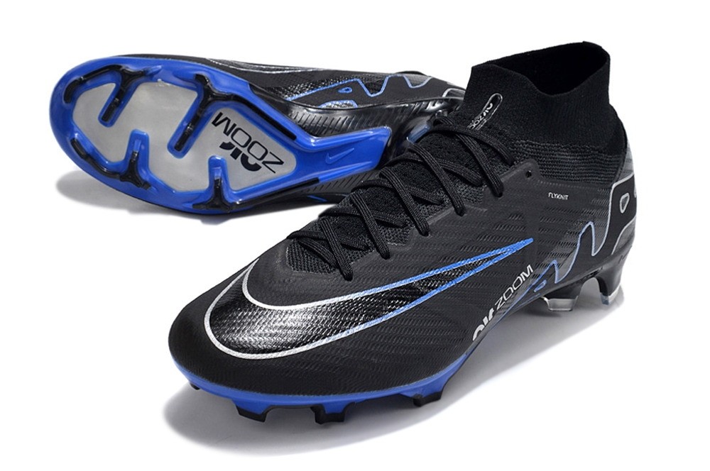 Nike Air Zoom Mercurial Superfly 9 Elite FG  Shadow Pack - Black/Chrome/Hyper Royal