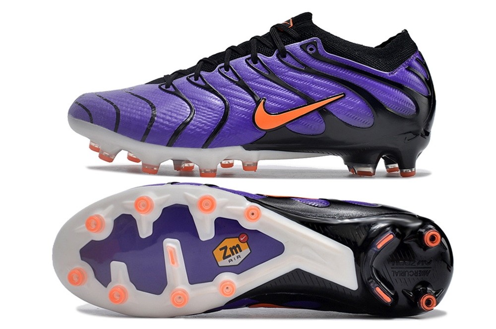  Nike Air Zoom Mercurial Vaoir 15 Elite AG Air Max Plus - Purple/Total Orange