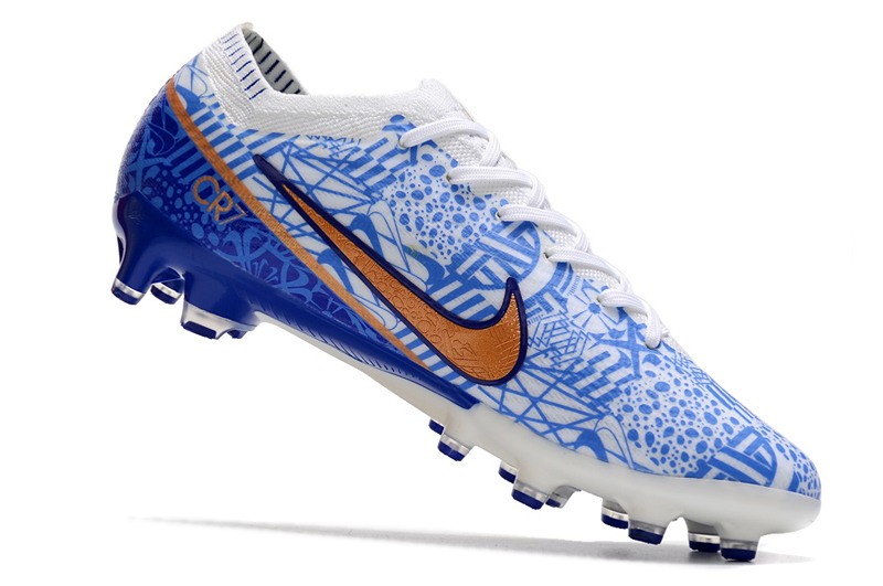 Nike Air Zoom Mercurial Vapor 15 Elite AG CR7 - White/Blue