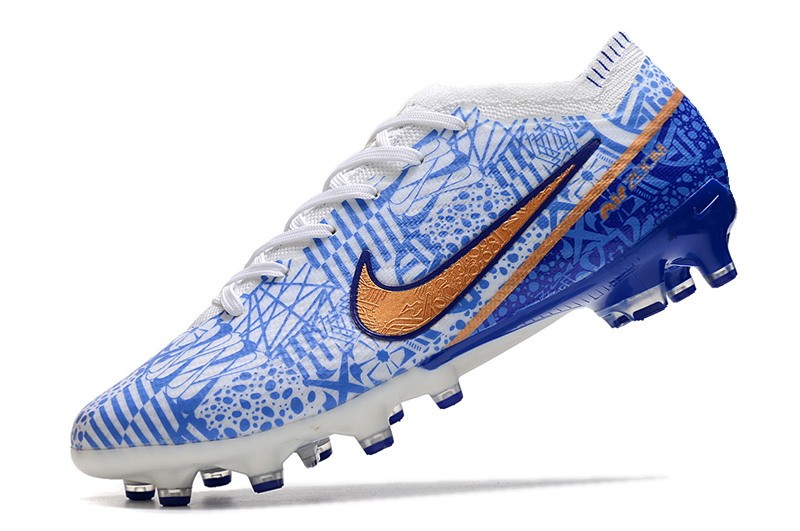 Nike Air Zoom Mercurial Vapor 15 Elite AG CR7 - White/Blue