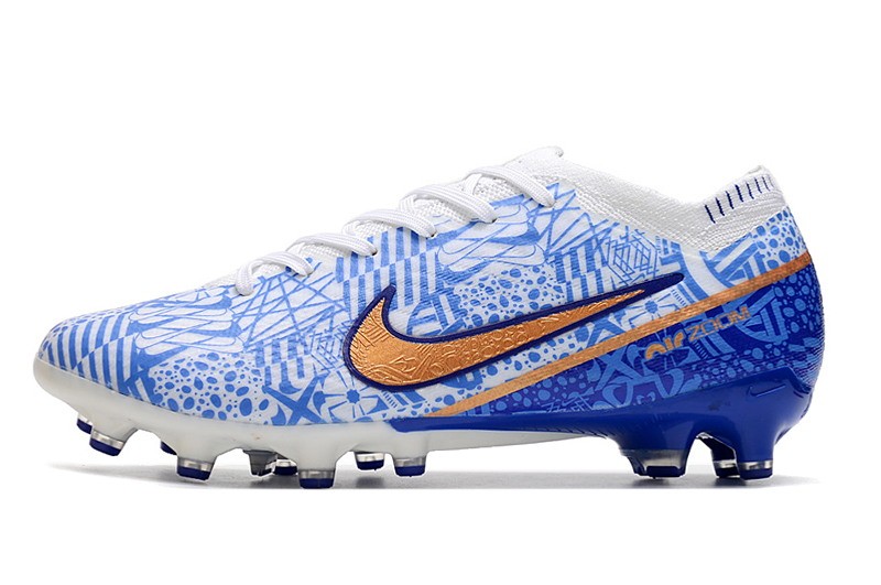 Nike Air Zoom Mercurial Vapor 15 Elite AG CR7 - White/Blue