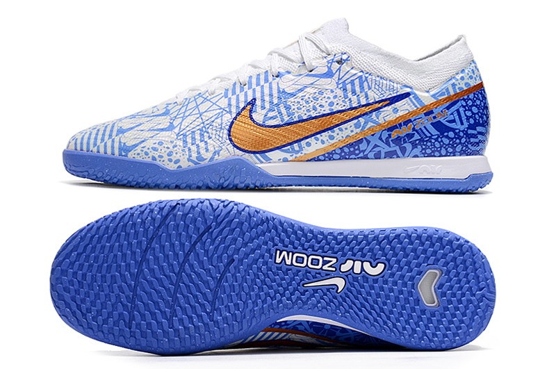 Nike Air Zoom Mercurial Vapor 15 Elite IC CR7 2022 Signature - White/Metallic Copper/Concord