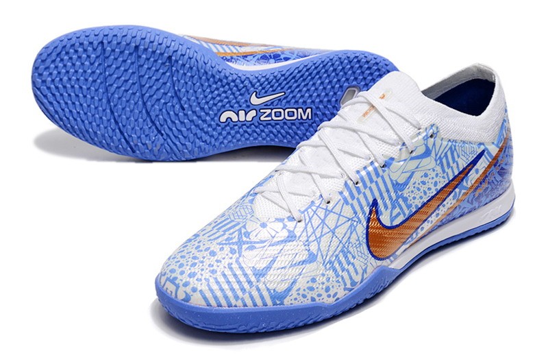 Nike Air Zoom Mercurial Vapor 15 Elite IC CR7 2022 Signature - White/Metallic Copper/Concord