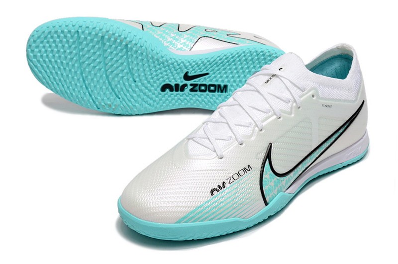 Nike Air Zoom Mercurial Vapor 15 Elite IC - White/Baltic Blue/Laser Pink