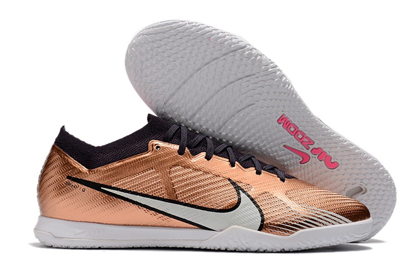 Nike Air Zoom Mercurial Vapor 15 Elite IC World Cup - Metallic Copper/Metallic Gold