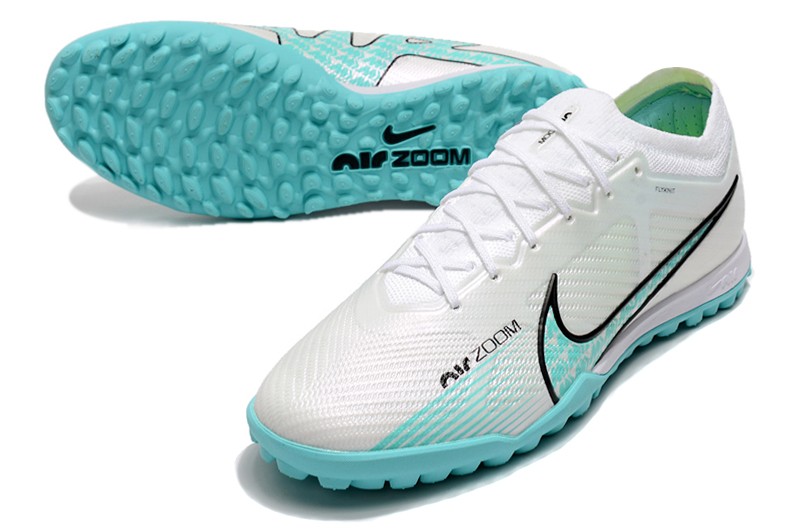 Nike Air Zoom Mercurial Vapor 15 Elite TF - White/Baltic Blue/Laser Pink