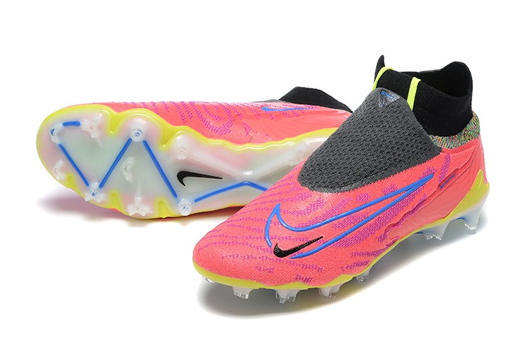 Nike By You Phantom GX Elite DF FG - Red/Blue/Multicolor